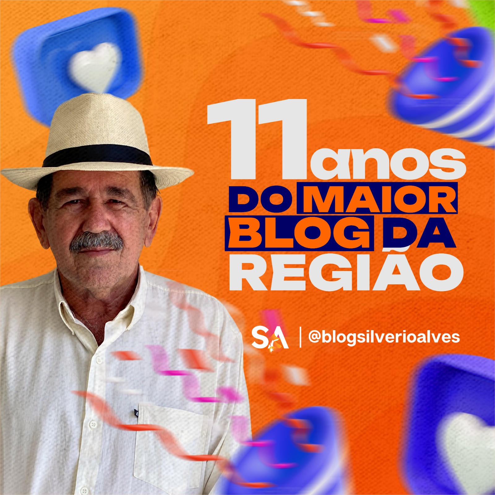 Blog Silvério Alves 11 Anos De História Blog Silverio Alves